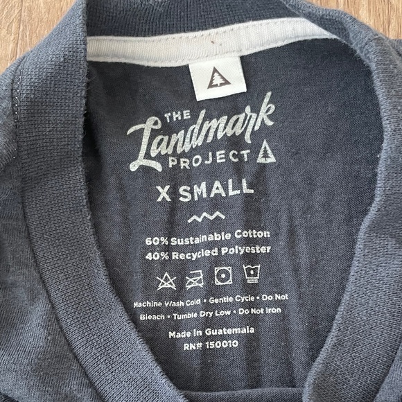 LANDMARK PROJECT NATIONAL PARKS MAP TEE - Picture 2 of 5